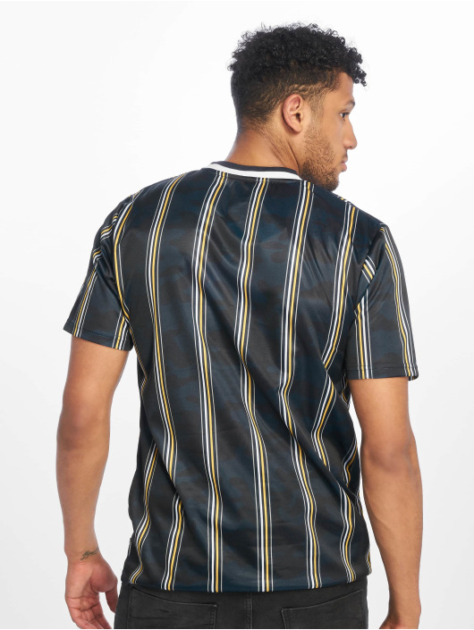Southpole T-Shirty Thin Vertical Stripes niebieski