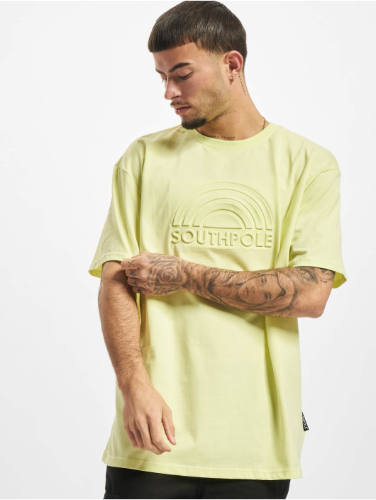 Southpole T-Shirty 3D Logo zólty