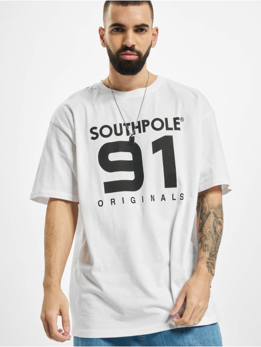 Southpole T-skjorter 91 hvit