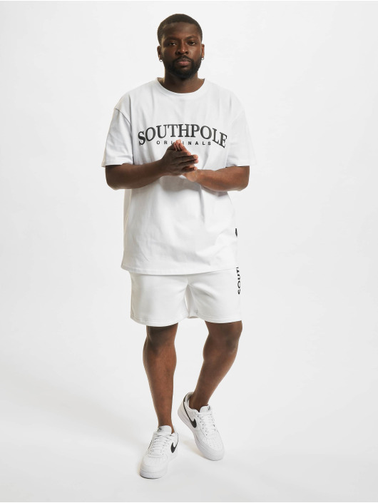 Southpole T-skjorter Puffer hvit
