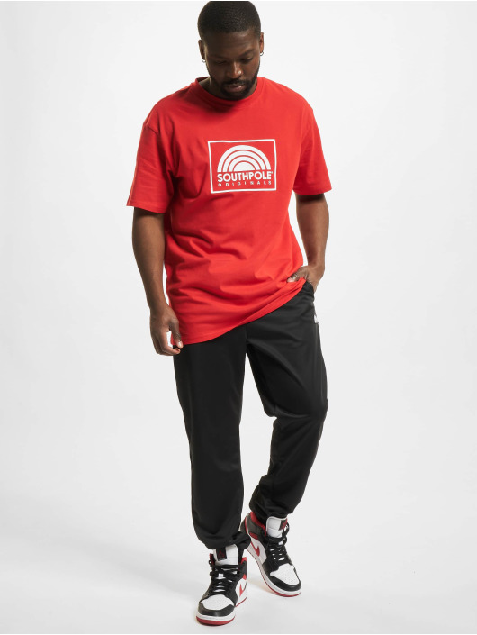 Southpole T-skjorter Square Logo red