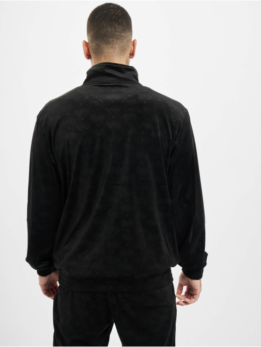Southpole Veste mi-saison légère Aop Velour noir
