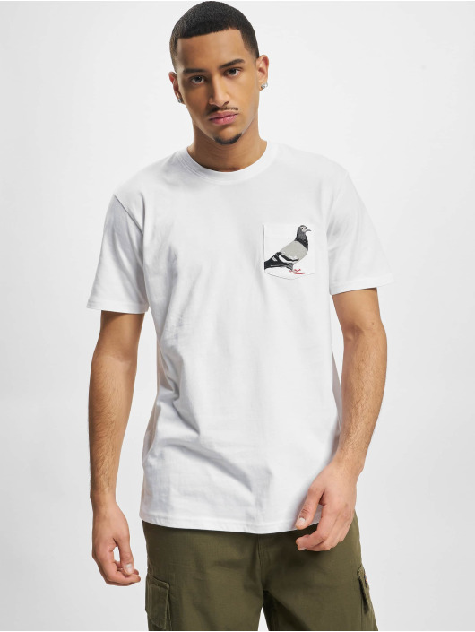 Staple T-Shirty Pigeon Pocket bialy