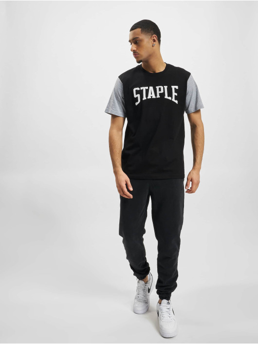 Staple T-skjorter Staple Logo Contrast svart