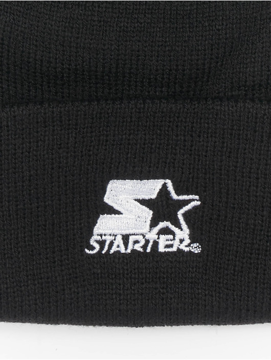 Starter Beanie Logo zwart