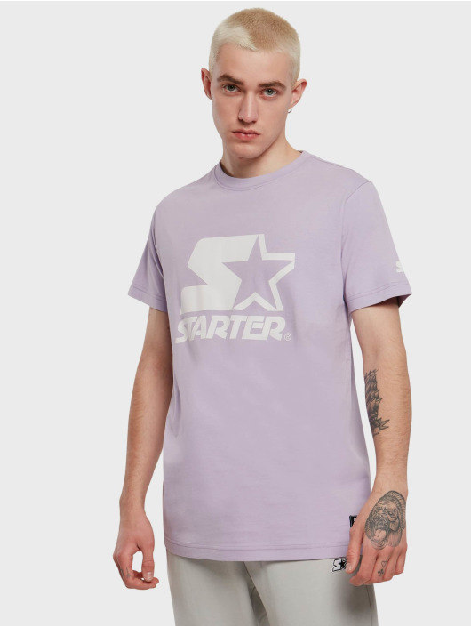 Starter Camiseta Logo púrpura
