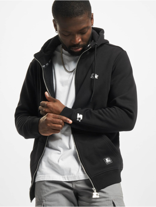 Starter Hoodies con zip Essential nero