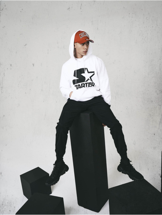 Starter Hoody The Classic Logo wit