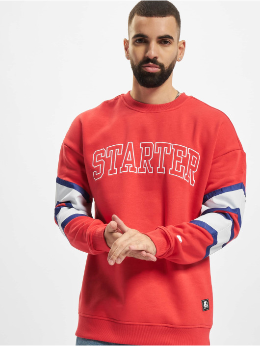 Starter Pullover Team Front red
