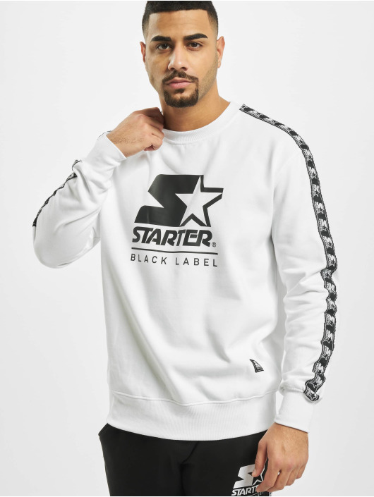 Starter Pullover Logo Taped white