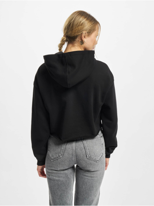 Starter Sweat capuche Ladies Cropped noir