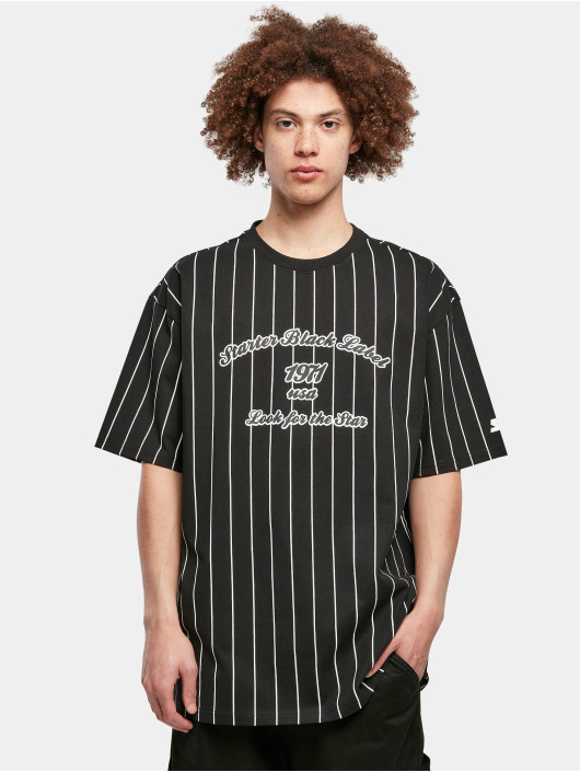 Starter T-Shirt Pinestripe 1971 black