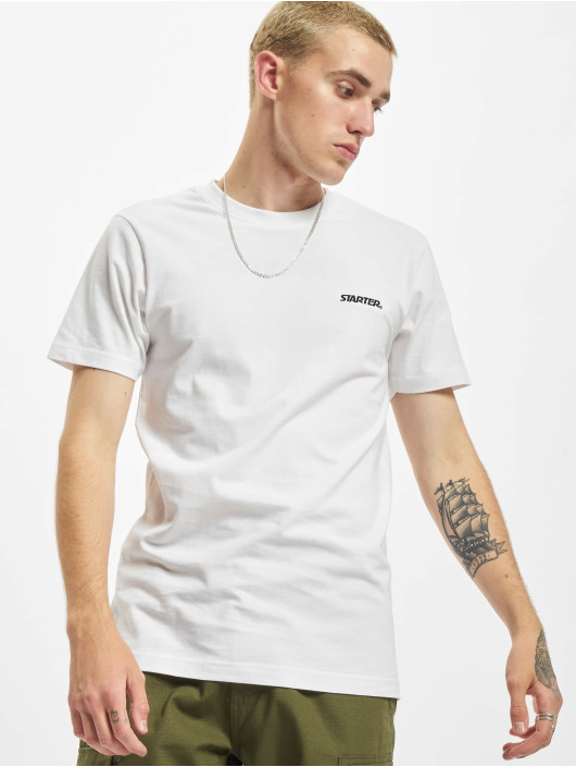Starter T-Shirt Written Logo EMB blanc