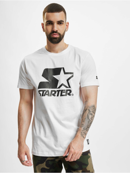 Starter T-Shirt Logo blanc