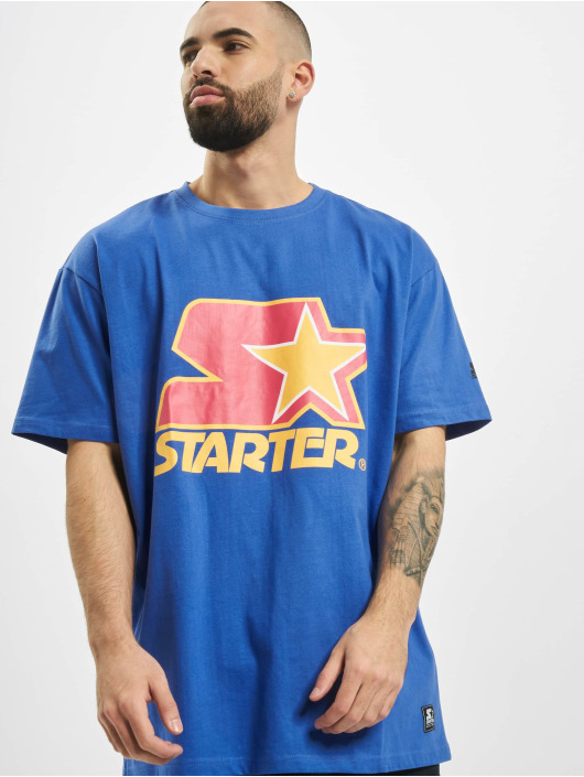 Starter T-Shirt Colored Logo blue