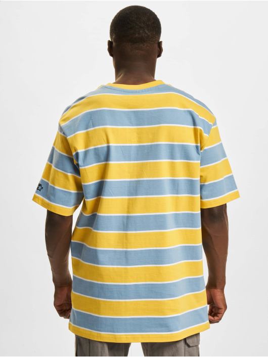 Starter t-shirt Block Stripes geel