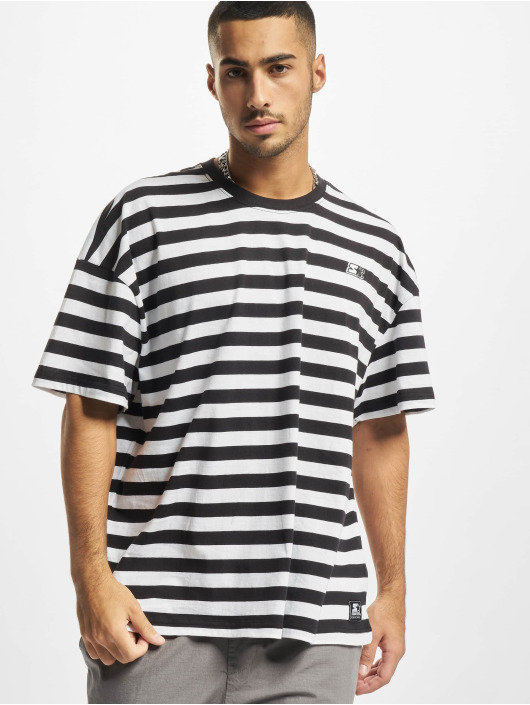 Starter T-Shirt Small Stripes gris