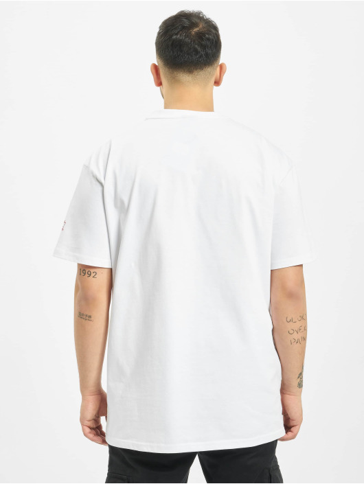 Starter T-Shirt Multicolored Logo white