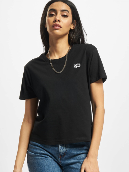 Starter T-Shirty Ladies Essential Jersey czarny