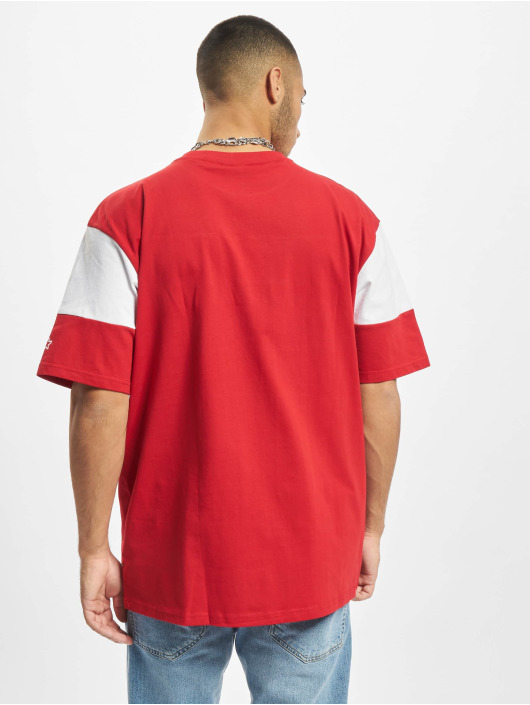 Starter T-Shirty Block Jersey czerwony