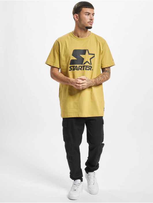Starter T-Shirty Logo zólty
