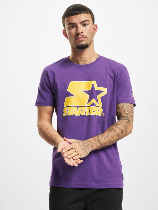Starter T-skjorter Contrast Logo Jersey lilla