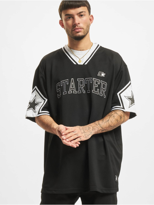 Starter Tričká Star Sleeve Sports èierna