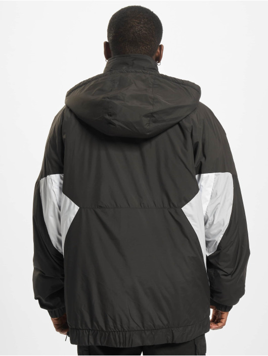 Starter Zomerjas Colorblock Halfzip zwart