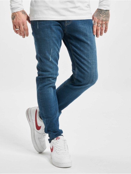 Sublevel Slim Fit Jeans Cotton blå