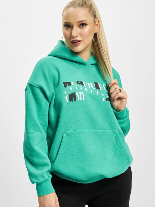 The Couture Club Hoody Ctre Graphic Oversized grün
