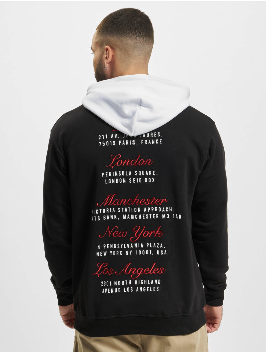 The Couture Club Hoody Contrast Tour zwart