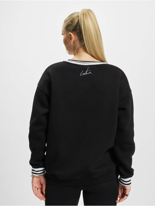 The Couture Club Jersey Chenille Oversized negro
