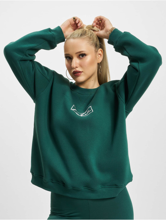 The Couture Club Jersey Box Logo Oversized verde