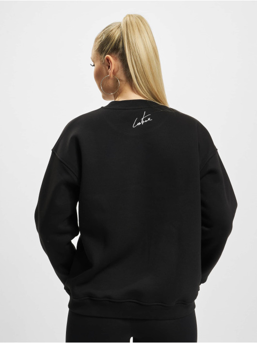 The Couture Club Pullover Box Logo Oversized black