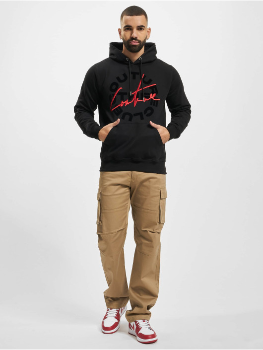 The Couture Club Sweat capuche Circle Branded Logo noir