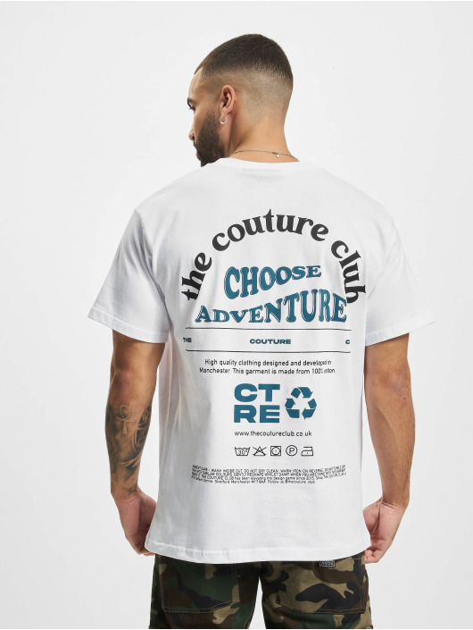 The Couture Club T-shirts Club Choose Adventure hvid