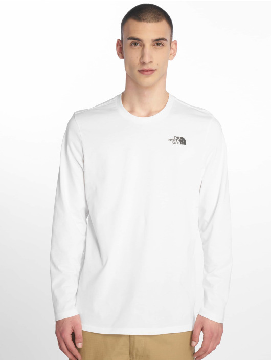 The North Face Longsleeve Face Easy white