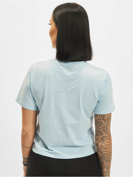 The North Face t-shirt Fndtion Cropped blauw