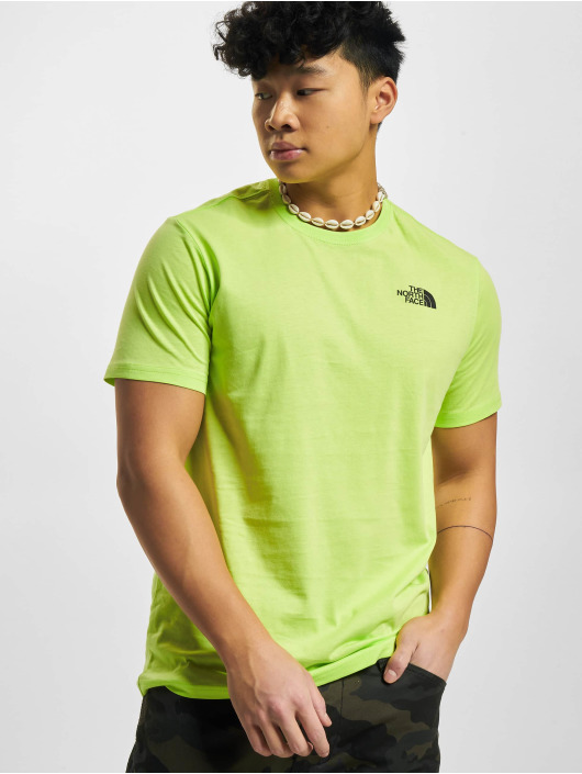 The North Face t-shirt Red Box groen