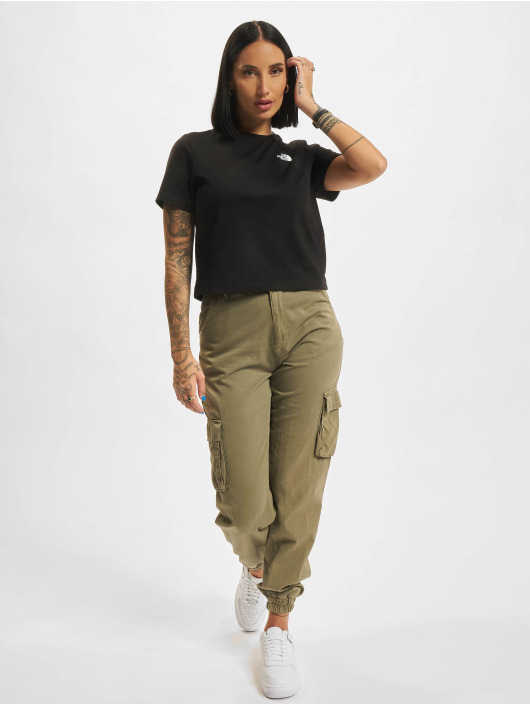 The North Face T-Shirt Fndtion Cropped noir
