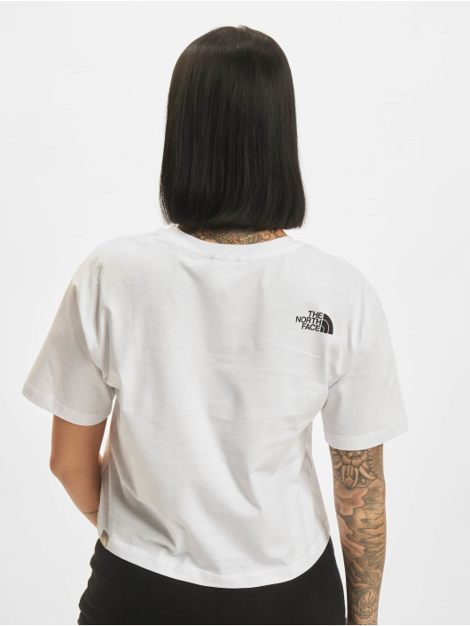 The North Face T-Shirt Cropped weiß