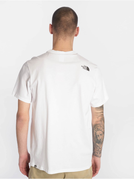 The North Face T-Shirty Simple Dome bialy