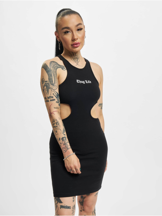Thug Life Robe Dress noir