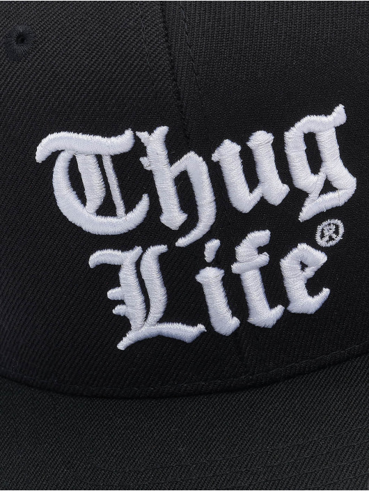 Thug Life Snapback Cap èierna
