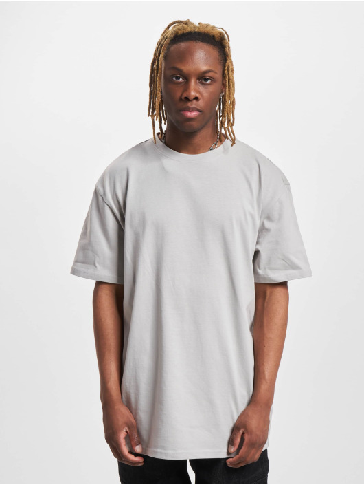 Thug Life T-Shirt Leather3D grau