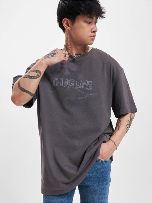 Thug Life T-Shirt Smoky gris