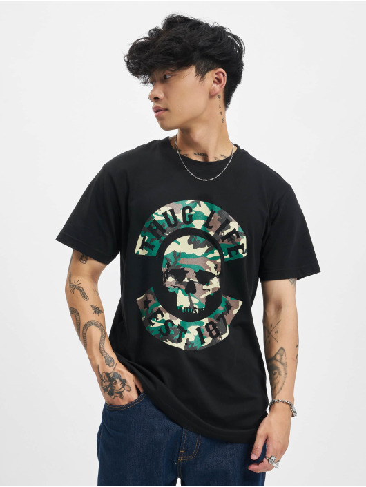 Thug Life T-Shirt B. Camo noir