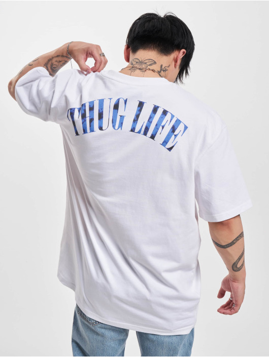 Thug Life T-Shirt Cloud weiß