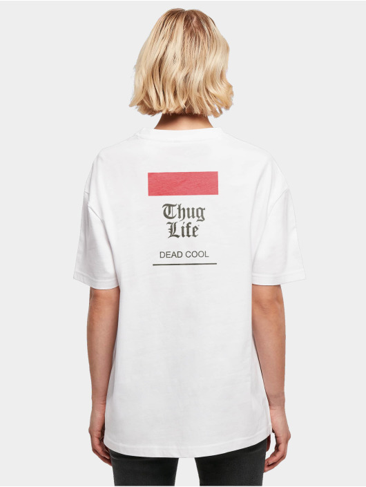 Thug Life T-Shirt DeadCool weiß