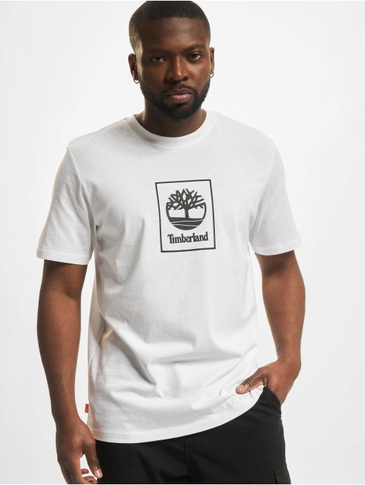 Timberland T-Shirt Tree Logo blanc